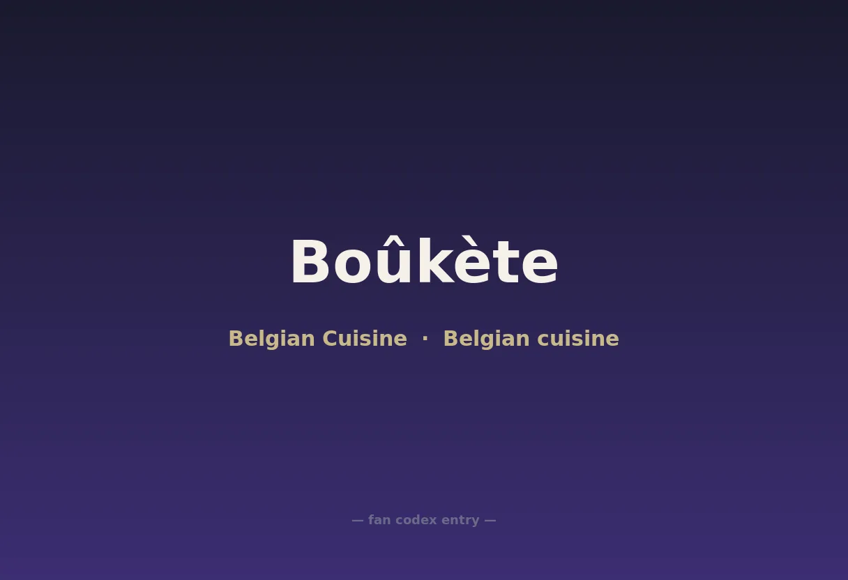 Boûkète