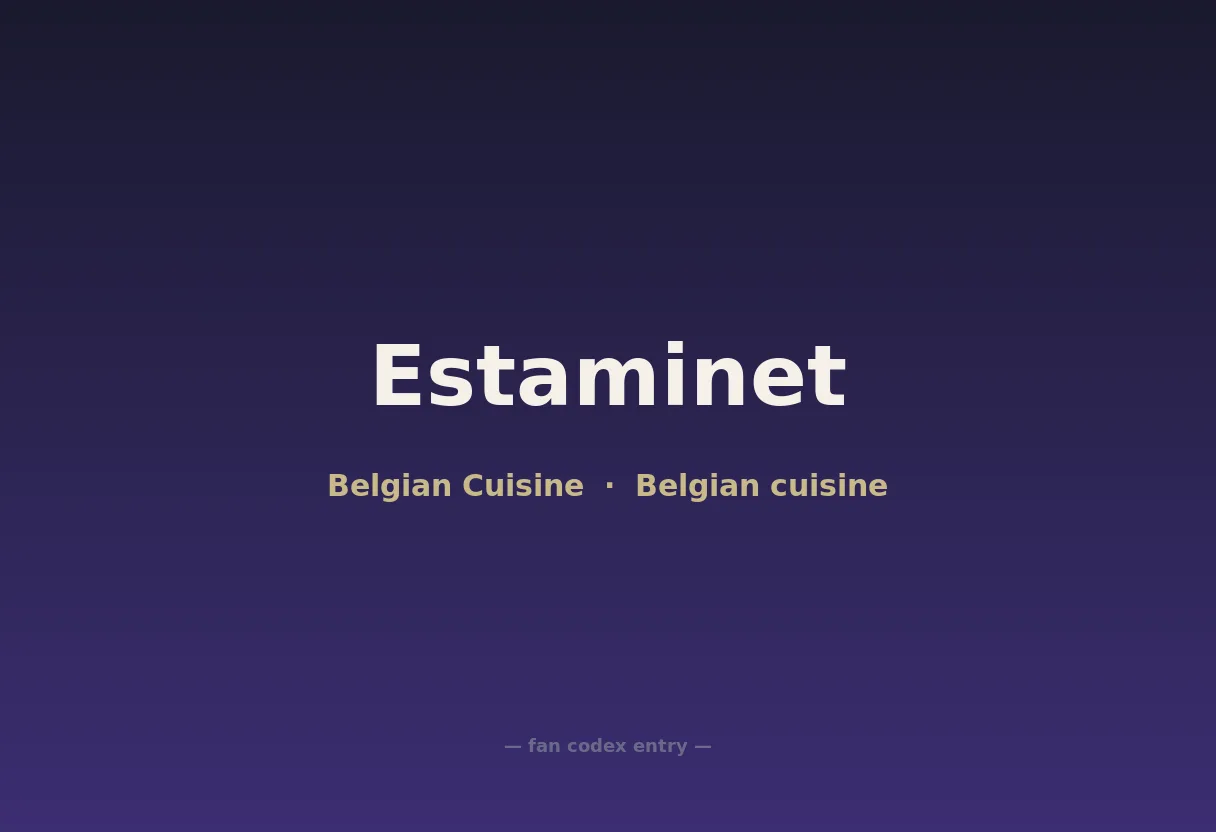Estaminet