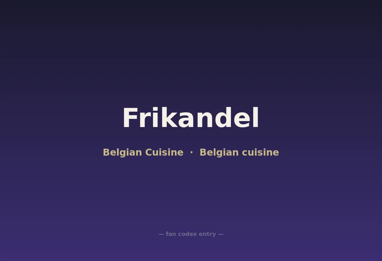 Frikandel