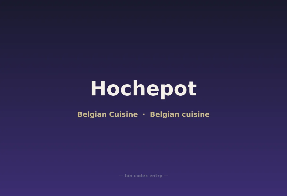 Hochepot