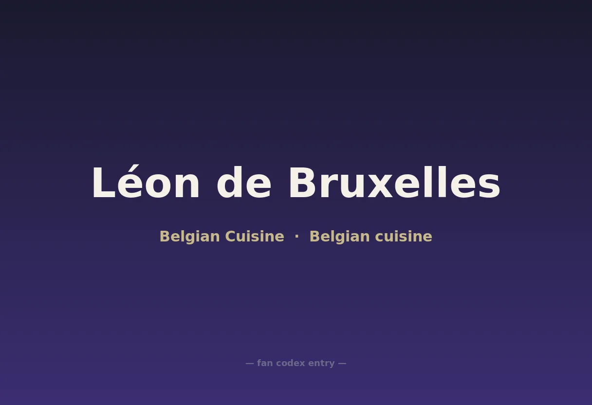 Léon de Bruxelles