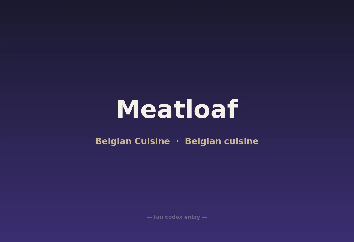 Meatloaf